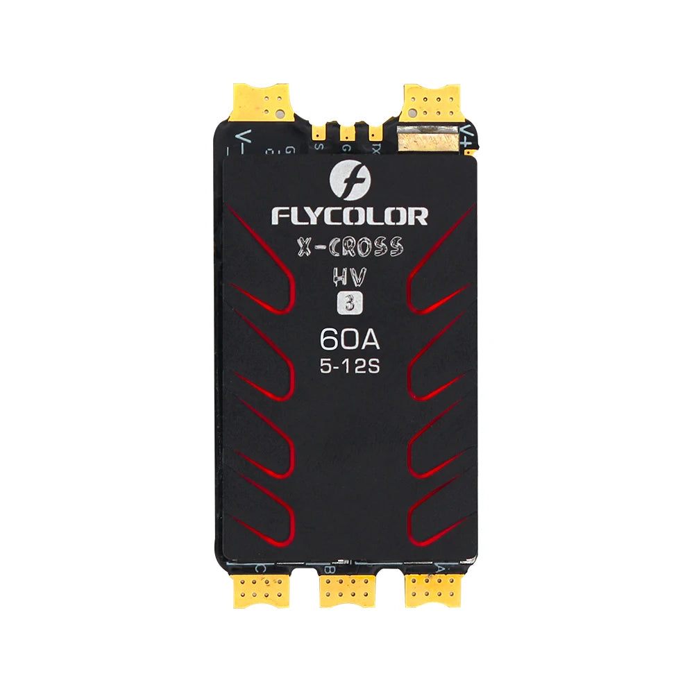 FLYCOLOR X-CROSS HV3 60A/80A/120A/160A ESC 5-12S BLHeli-32 Dshot Proshot 64MHz 32-Bit Speed Controller for RC FPV Racing Drone FLYCOLOR X-CROSS HV3 60A/80A/120A/160A ESC 5-12S BLHeli-32 Dshot Proshot 64MHz 32-Bit Speed Controller for RC FPV Racing Drone